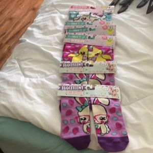 Six pair of Easter socks